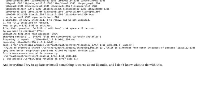 Unix & Linux: Debian apt-get broken after trying to install skype смотреть онлайн