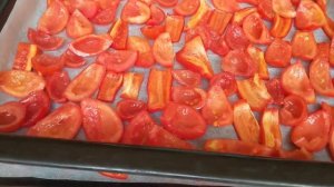 Вяленые помидоры в духовке со сладким перцем - лучший рецепт сушеных помидоров