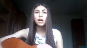 Один в каное -Човен (кавер)на гітарі