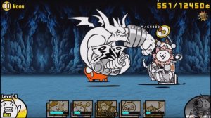 ОГРОМНЫЙ БОСС The Battle Cats игра ударный отряд котят от фаника 3 .