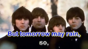 I'll Follow The Sun - The Beatles (Karaoke Version)