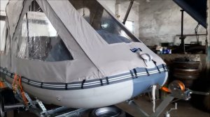 Лодка Гладиатор-420 и д-ль Ямаха видео 55