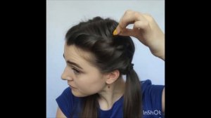 Нижний пучок на себе. ЛЕГКО И ПРОСТО