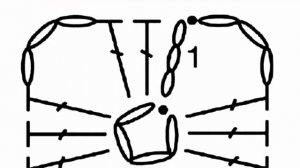 Плед "Алые маки" в технике пиксельного вязания крючком