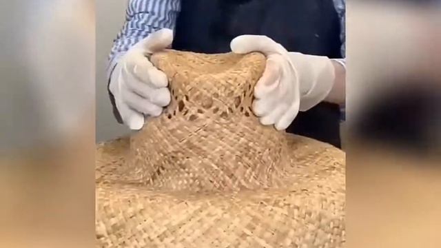 Как сделать соломенную шляпу по шагово #Shorts смотреть онлайн