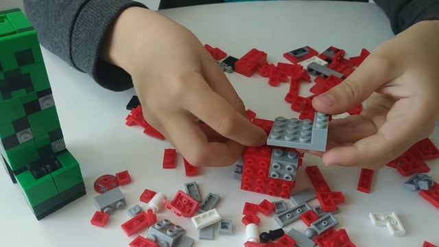 Распаковка ЛЕГО МАЙНКРАФТ І Грибная корова