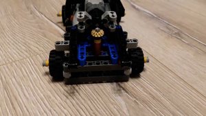 Класическая система поворота колес. Рулевое управление лего.