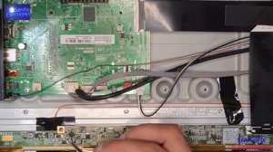 How to repair TCL LED55P6US led panel problem finding fault component