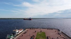 Архангельск.  4к drone