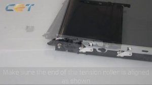 Konica Minolta bizhub C250i Transfer Belt Unit Rebuild Instructions