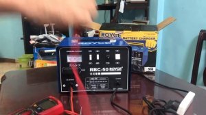 Royce RBC-50 battery charger Unboxing