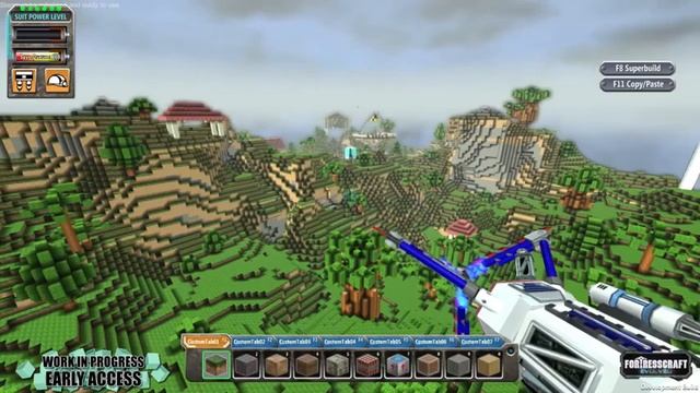FortressCraft Evolved Preview. смотреть онлайн