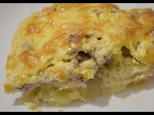 Мясо по - французски в духовке.