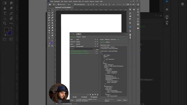 Convert Photoshop Action (.atn) files to UXP code with Alchemist #Shorts