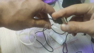 Воздушный компрессор для аквариума от USB переносной, белый