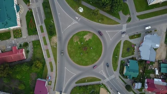 Беларусь.Сморгонь с квадрокоптера