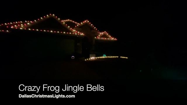 Crazy Frog Jingle Bells - Christmas Lights Set To Music by DallasChristmasLights.com 972.569.7577 смотреть онлайн