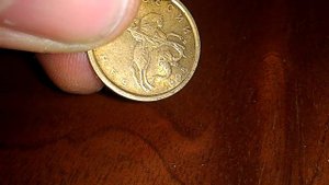 10 копеек 1998  года Россия мега брак