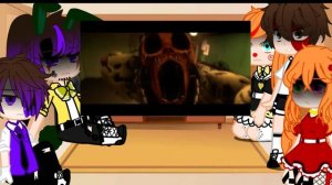 Aftons react to Michael Afton and William Afton [ENG/RUS]