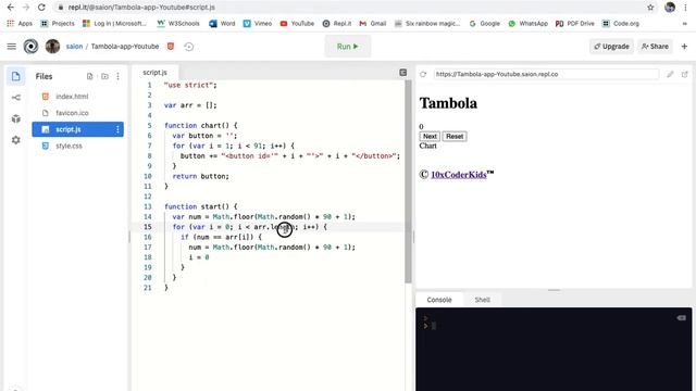 Coding Tambola in JavaScript (Part-1) | The Ultimate Beginners Project