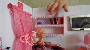 МК День святого Валентина. Как сделать домик для кукол и тортик. Девочки и Куколки