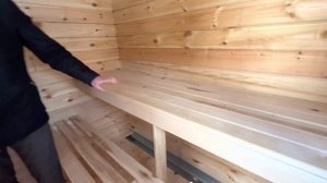 Обзор мобильной бани 2.5 на 4.5 метра - Крепкий Дом Томск