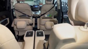 V Class, Cito W447 - капитанские комфортные бежевые сидения