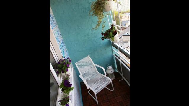 Дизайн маленького балкона в квартире. смотреть онлайн