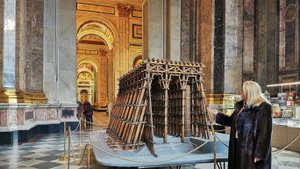 Установка колонн Исаакиевского собора. 48 шт. по 114 тонн высотой 17 метров за 27 месяцев
