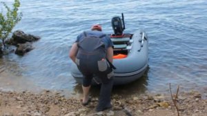 ПЛАСТИКОВАЯ ТЕЛЕЖКА ДЛЯ ПВХ ЛОДКИ  - "ПОЛЕВЫЕ" ИСПЫТАНИЯ (PP WHEELS FOR PVC BOAT - OFFROAD  TESTING