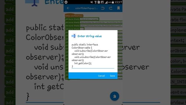 How to create a Colour Picker PopUp Window in Sketchware смотреть онлайн