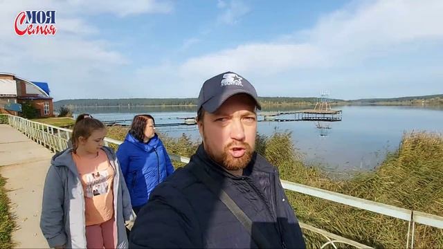 Пикник всей семьёй/остановились перекусить по дороге в Верещагино/Природа Пермского края/моя семья