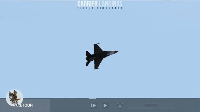 F16 Solo display RORTOS Carrier landing 2 pro