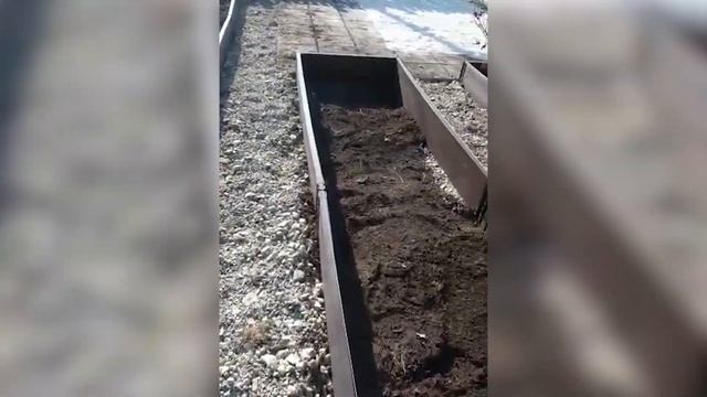 Высокие грядки из композитной доски смотреть онлайн