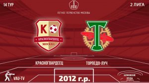 Красногвардеец 2012 vs Торпедо-Луч (2 состав)