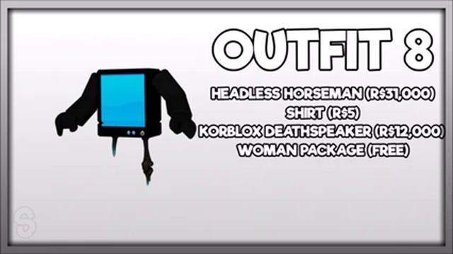 TOP 12 HEADLESS HORSEMAN OUTFITS! | Roblox смотреть онлайн