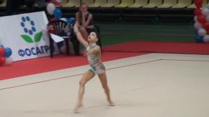 Крамаренко Лала, 2004, булавы, Первенство Москвы, май, 2015.