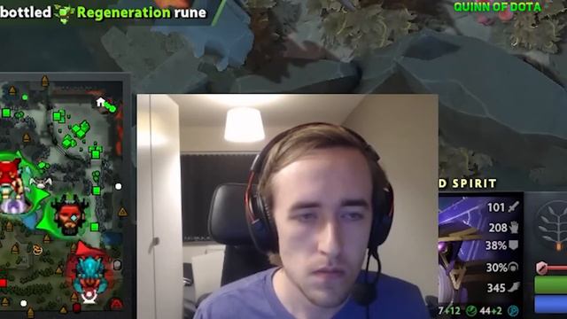 QUINN vs NIGHTFALL! WHO IS STRONGER?! | QUINN plays VOID SPIRIT in a HARD GAME with TIMADO DOTA 2! смотреть онлайн