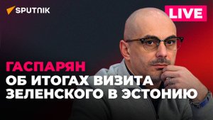 Гаспарян: визит Зеленского в Таллин, угрозы президента Эстонии, антироссийский семинар в Риге