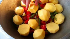 Настоящая узбекская думлама, ДИМЛАМА, ДЫМЛАМА как приготовить дымлама