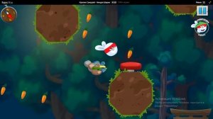 Кролик Самурай - Ниндзя Шарик. Rabbit Samurai-Ninja Ball. игра онлайн с прикольной озвучкой