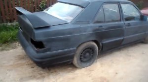 Мерседес 190/Mercedes 190 W201.Подготовка к покраске