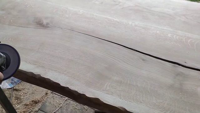 Обработка краёв столешницы из дуба смотреть онлайн