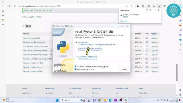 How to Install Latest Python Version on Windows 10/11 (Official Method)