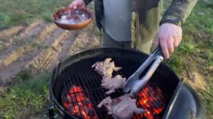 ДИЧЬ❗️ПТИЧКА ВАЛЬДШНЕП❗️готовим в гриле ,с подкопчением❗️