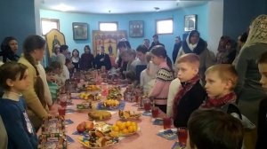 Молитва перед трапезой?