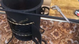 Печь для казана ,из трубы на станке Профи -5