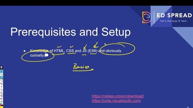 YouTube Clone Using React JS Bootcamp [Day-1] | ED SPREAD #reactjs #reactjstutorial