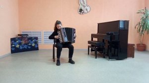 САВЧИК СОФЬЯ 4 класс, баян. В.Власов, "Немое кино"