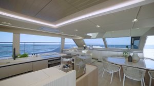 On Board the Power Catamaran 80 Sunreef Power Kokomo